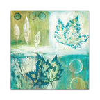 Teal Earth II Wall Art Print
