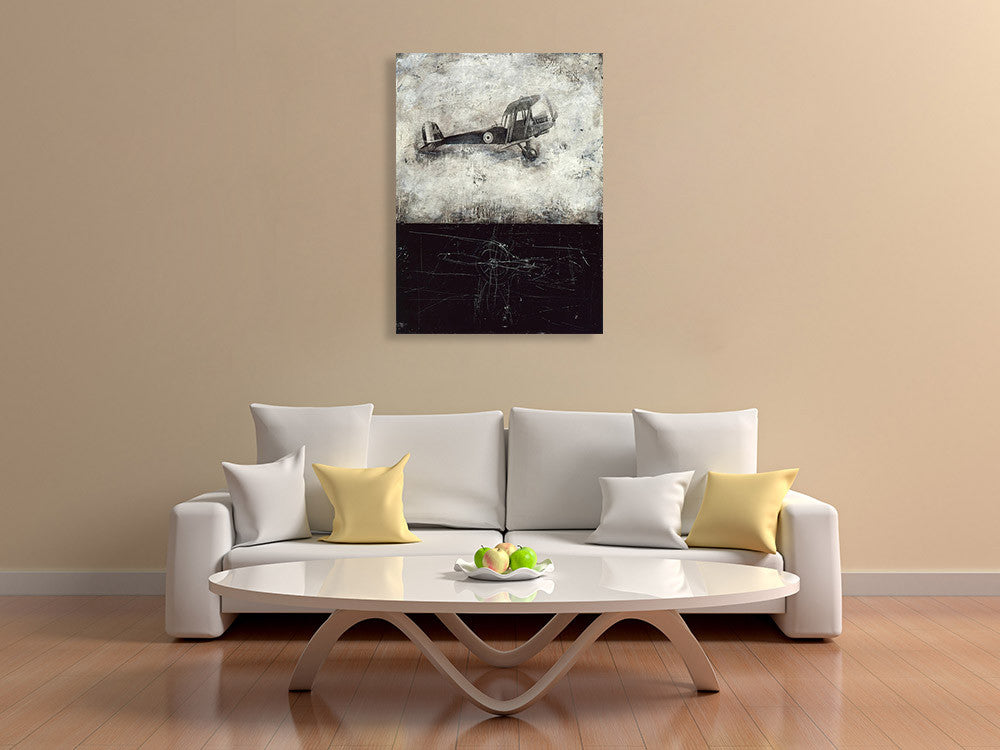 The Air Wall Art Print on the wall