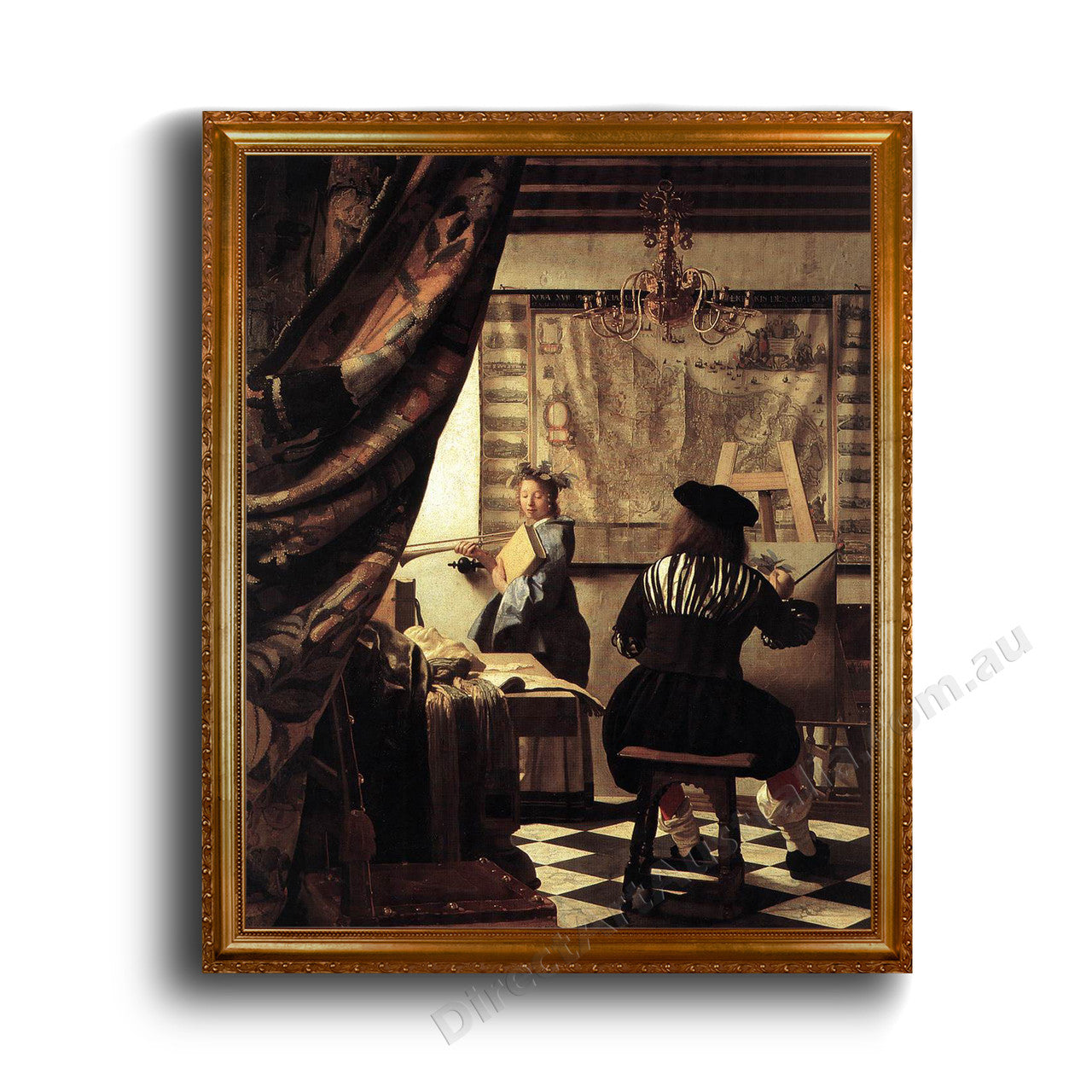 Gold A1 Frame