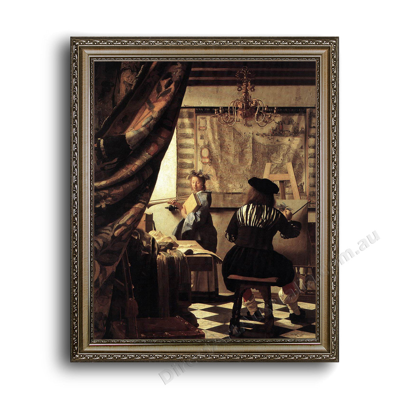 Ornate Silver Frame