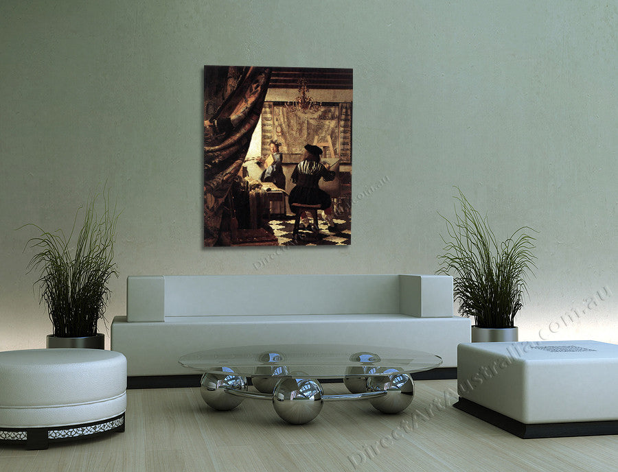 The Art of Painting on the wall