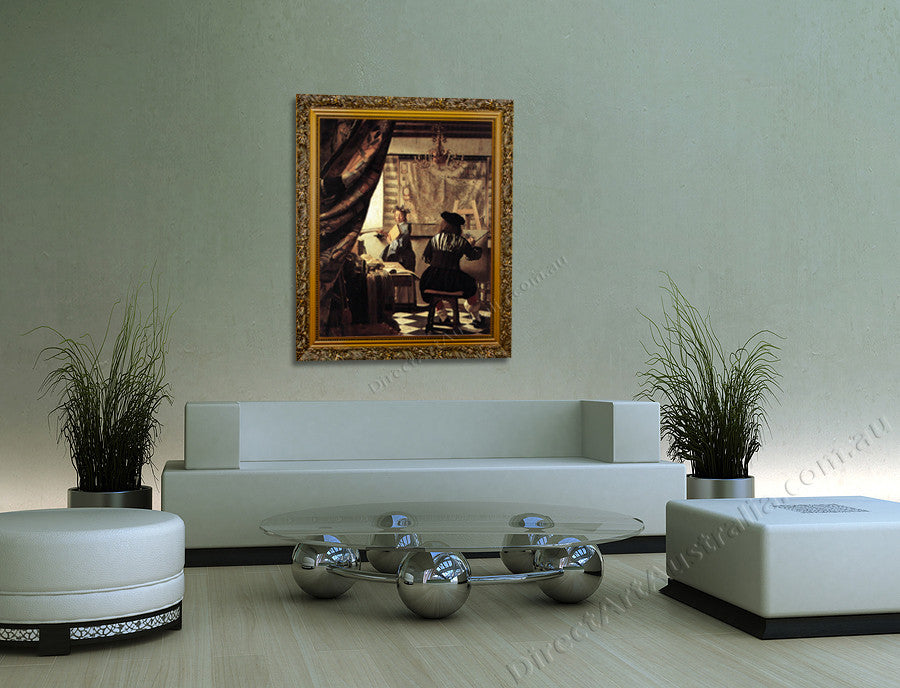 The Art of Painting on the wall