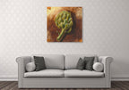 The Artichoke Fruit Wall Art Print on the wall