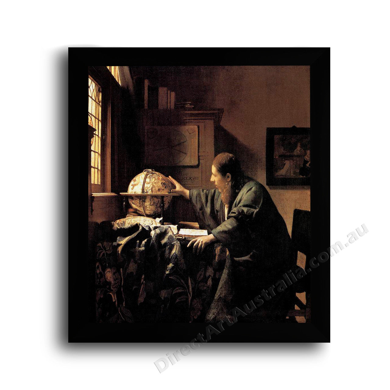 Modern Flat Black Frame