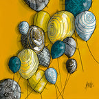 The Balloons Wall Art Print