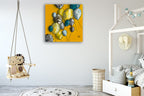 The Balloons Wall Art Print on the wall
