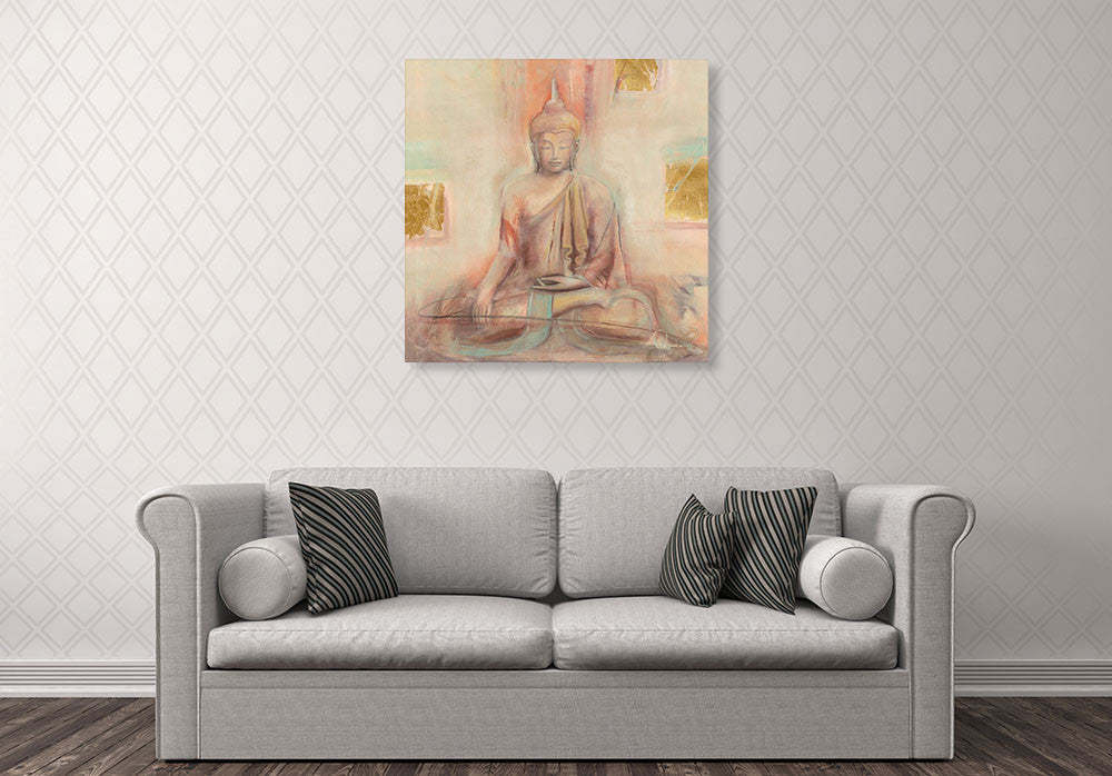 The Buddha I Wall Art Print on the wall