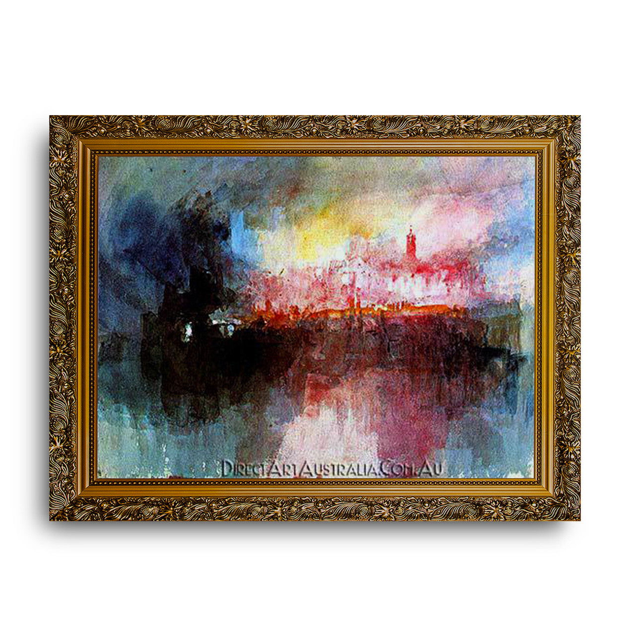Gold Ornate Outer Frame