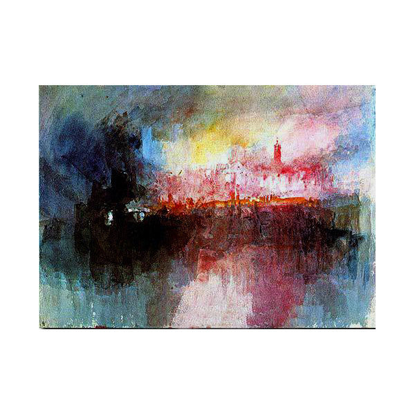 J.W.Turner | The Burning of the Houses of Lords and Commons
