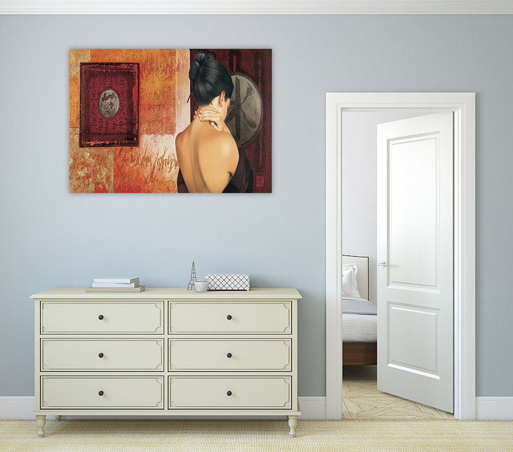 The Chinese Lady I Wall Art Print on the wall