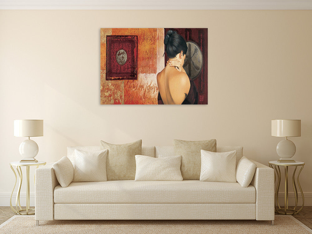 The Chinese Lady I Wall Art Print on the wall