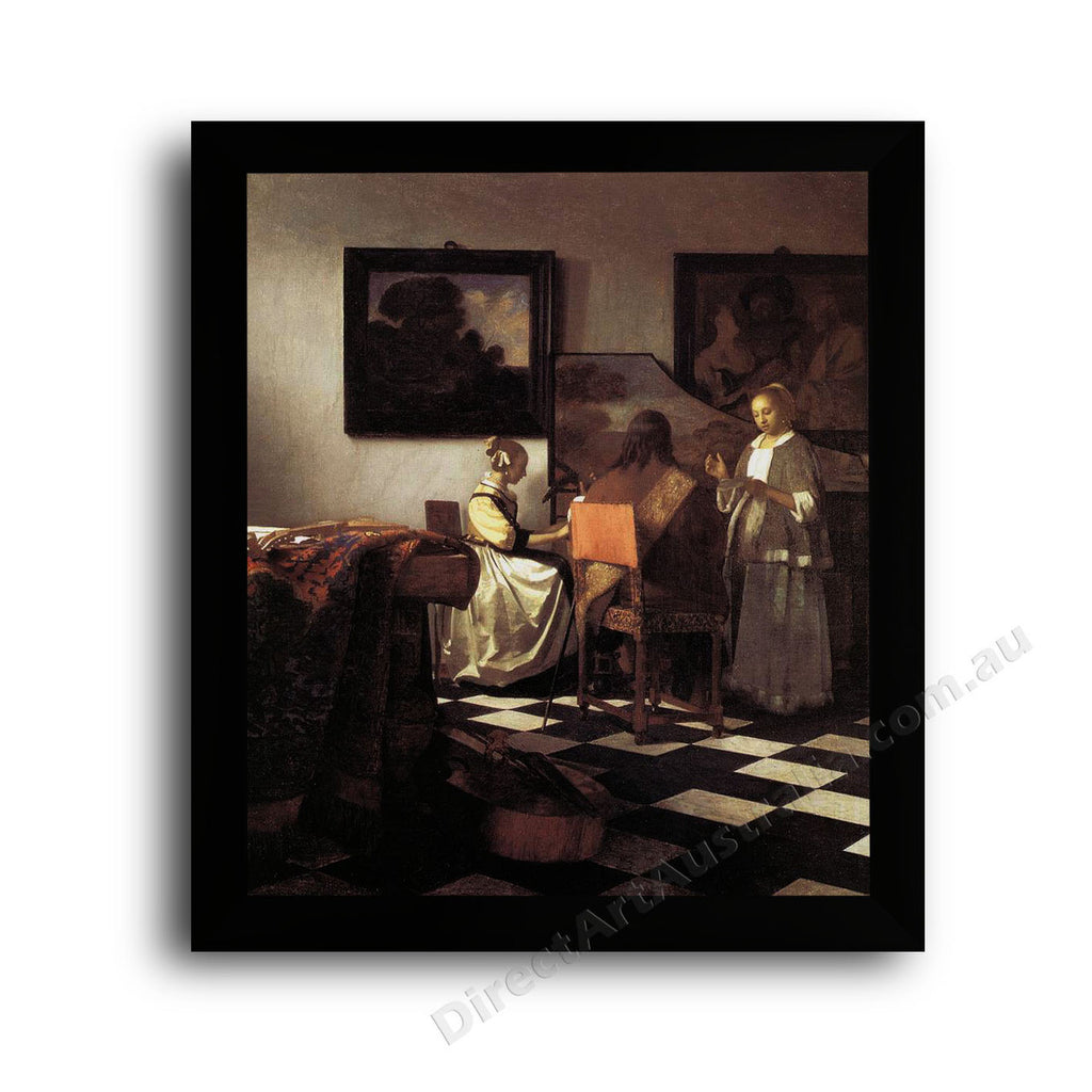 Modern Flat Black Frame