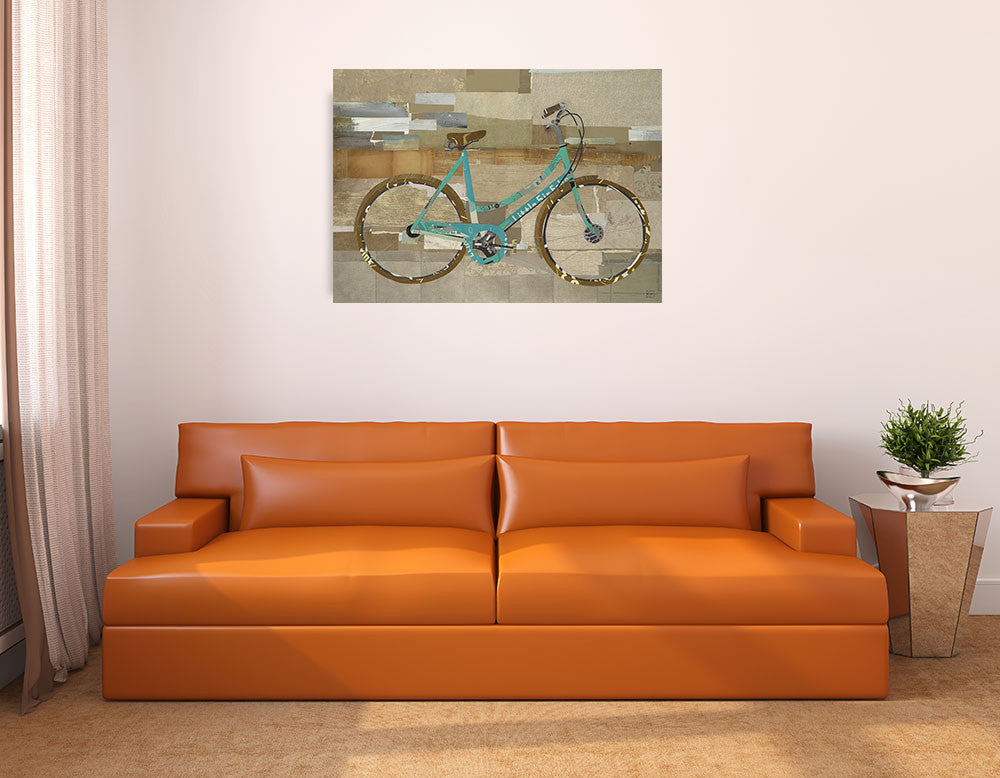 The Dancer Wall Art Print on the wall