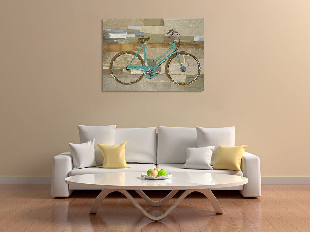 The Dancer Wall Art Print on the wall