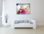 The Dancer on the Branch Wall Art Print on the wall