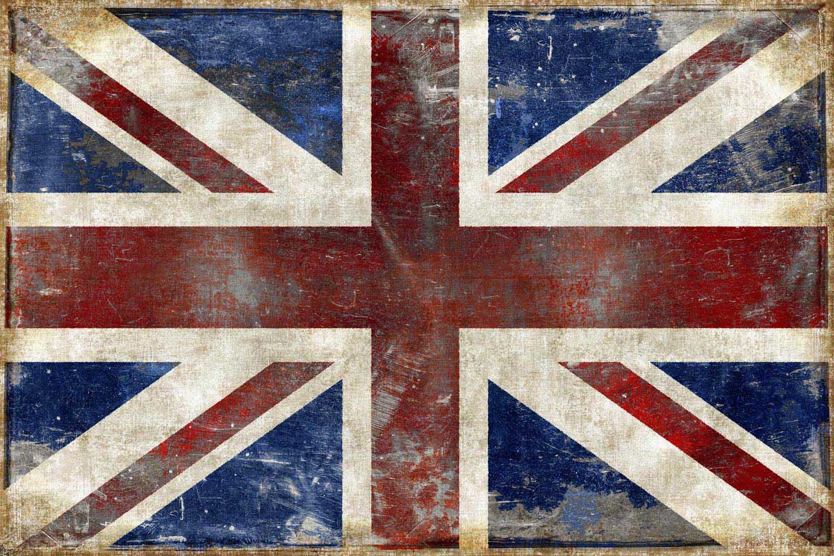 The England Flag Wall Art Print