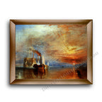 Modern Flat Gold Frame