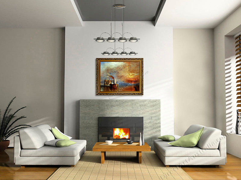 The Fighting Temeraire on the wall