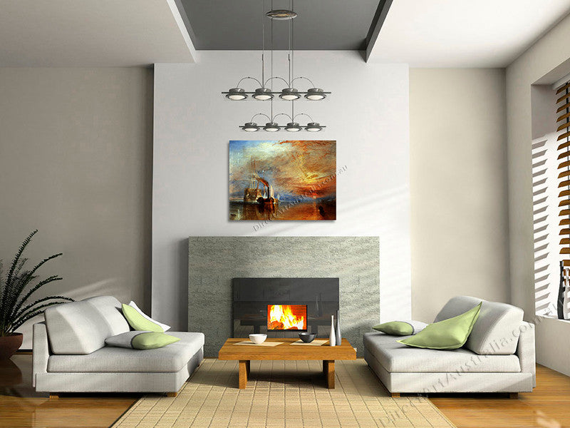 The Fighting Temeraire on the wall