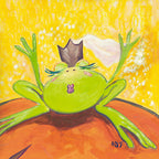 The Frog II Wall Art Print