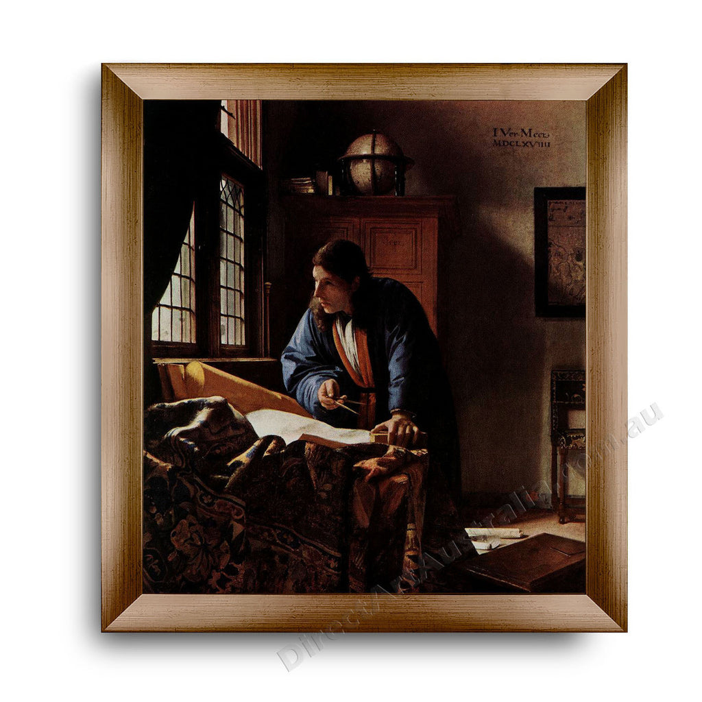 Modern Flat Gold Frame