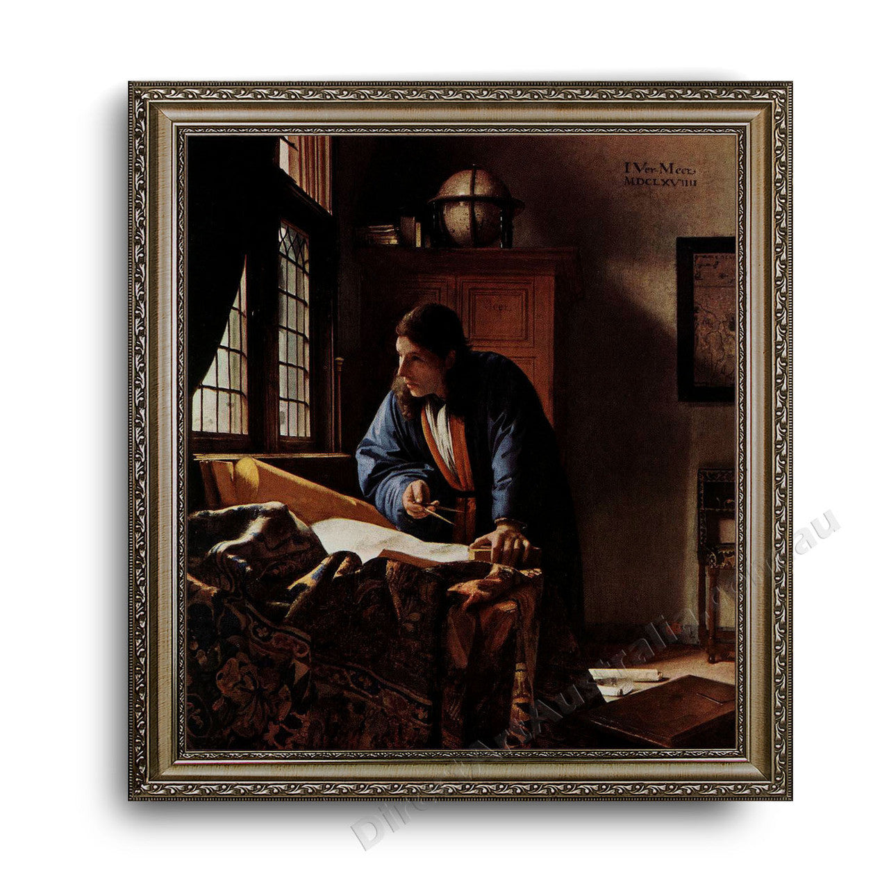 Ornate Silver Frame