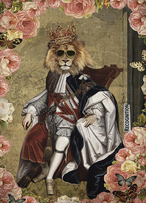 The King Wall Art Print
