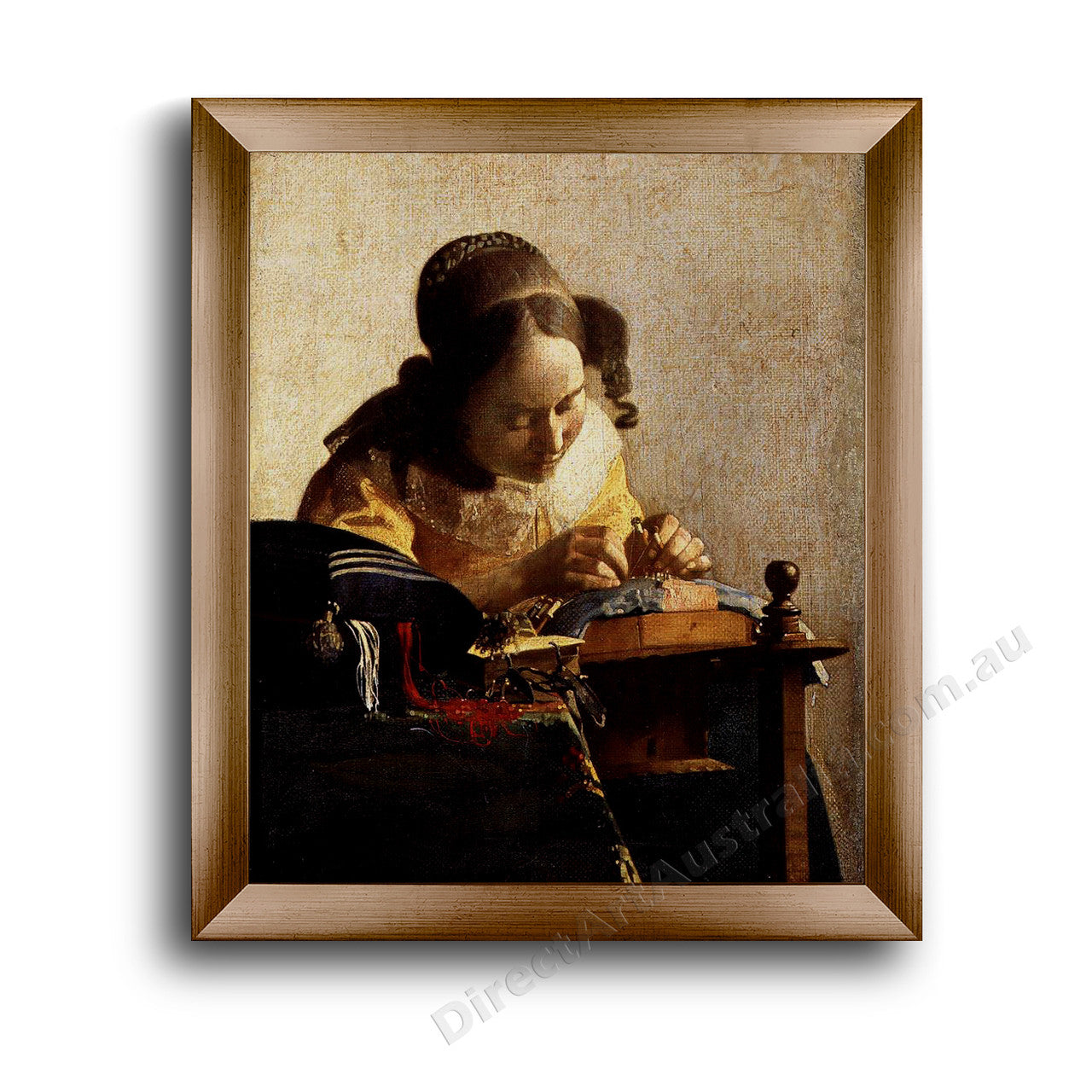 Modern Flat Gold Frame