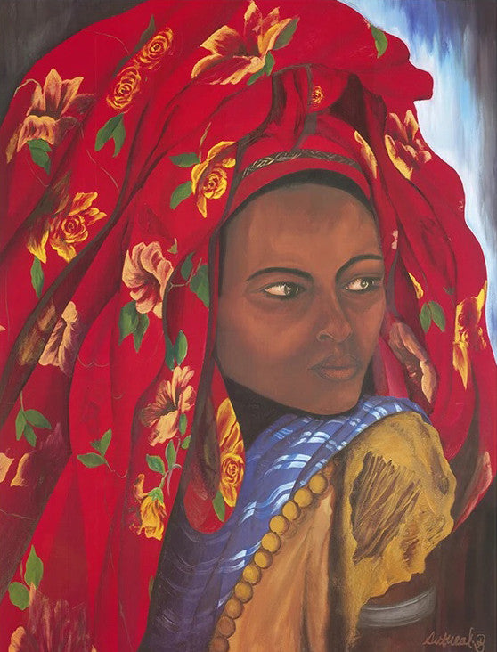 The Lady from Hareer II Wall Art Print