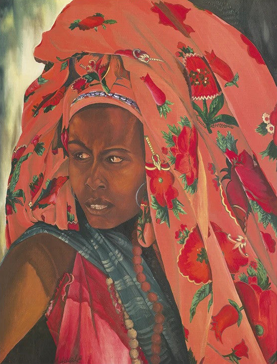 The Lady from Hareer I Wall Art Print