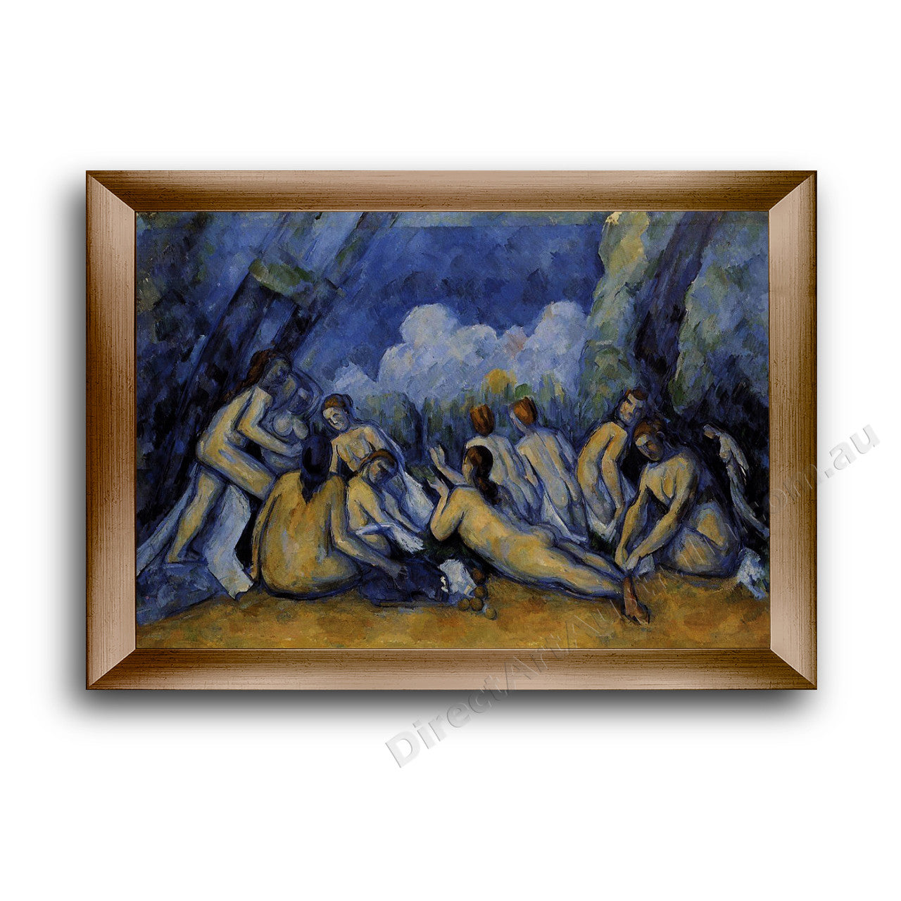 Modern Flat Gold Frame