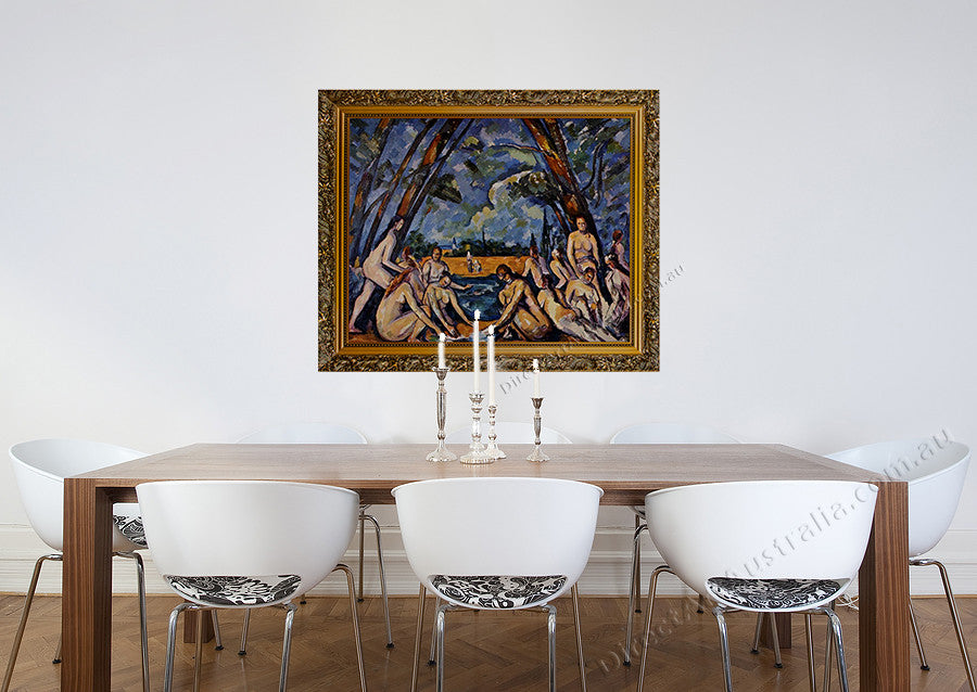 Large Bathers 3 on the wall