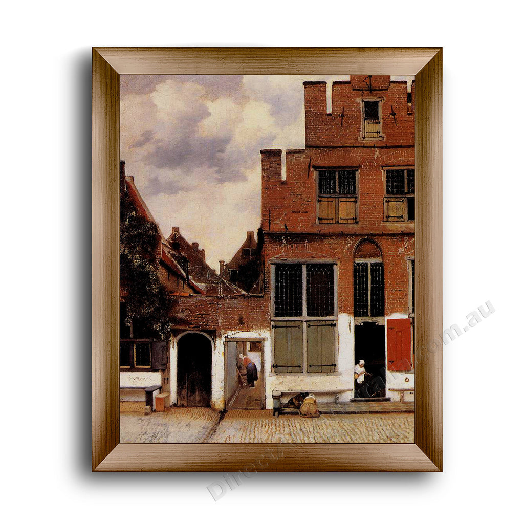 Modern Flat Gold Frame