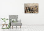 The London City Wall Art Print on the wall