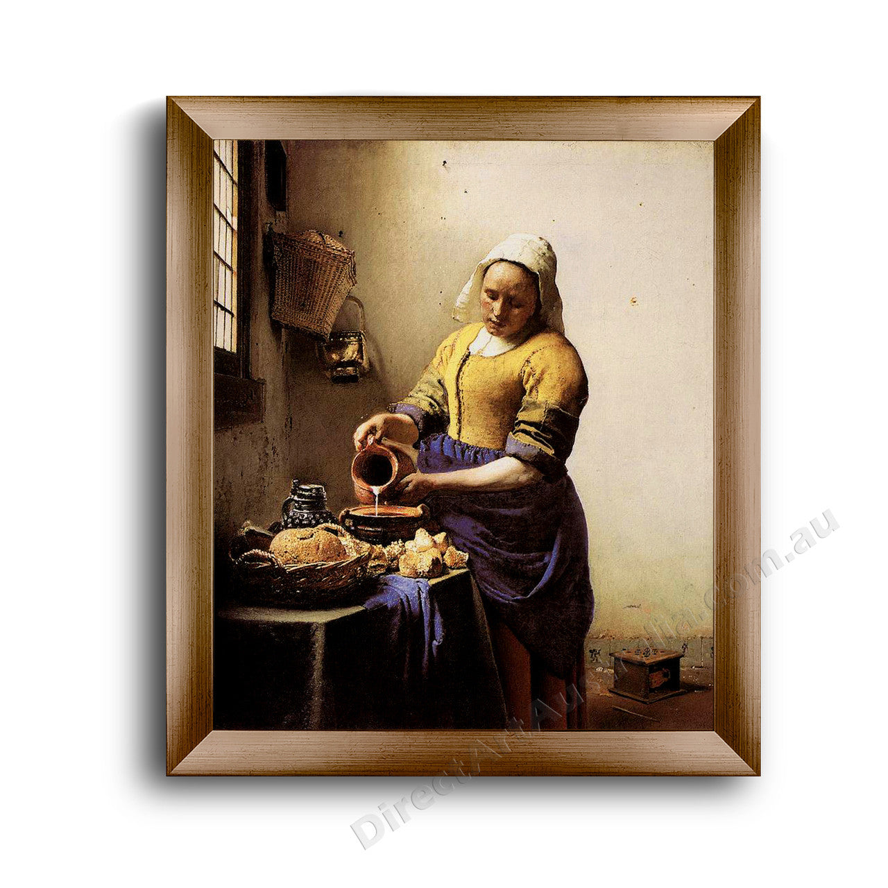 Modern Flat Gold Frame
