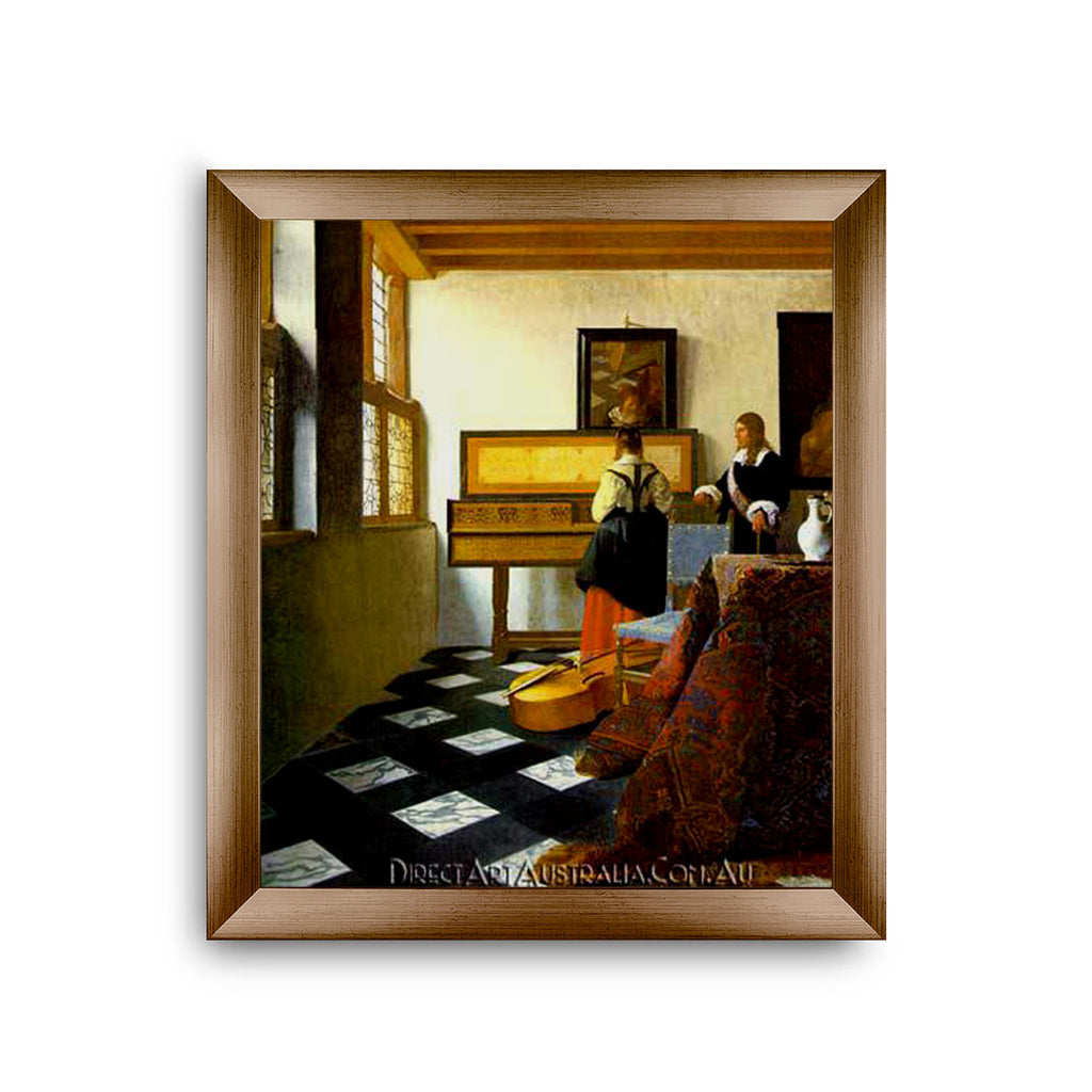 Modern Flat Gold Frame