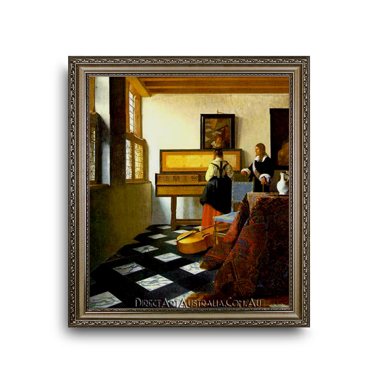 Ornate Silver Frame