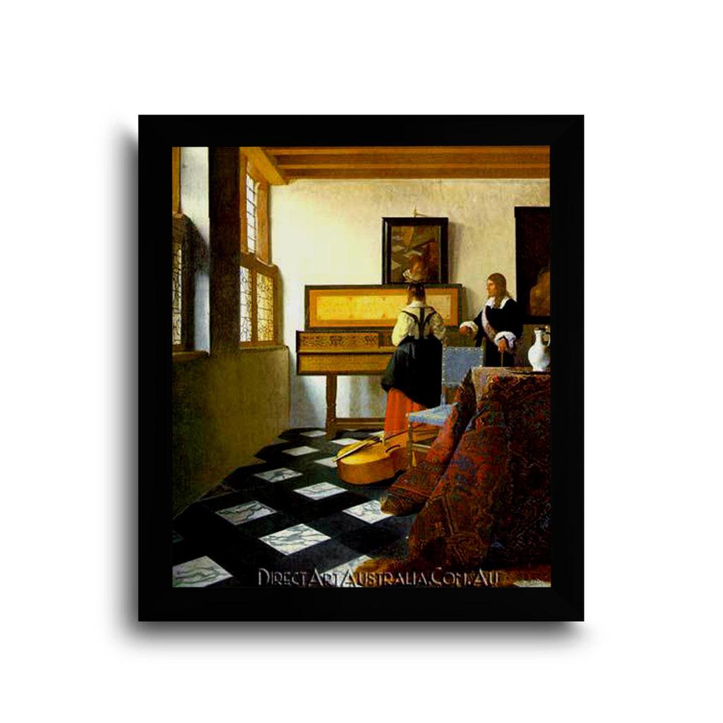 Modern Flat Black Frame
