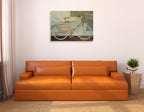 The Musician Wall Art Print on the wall