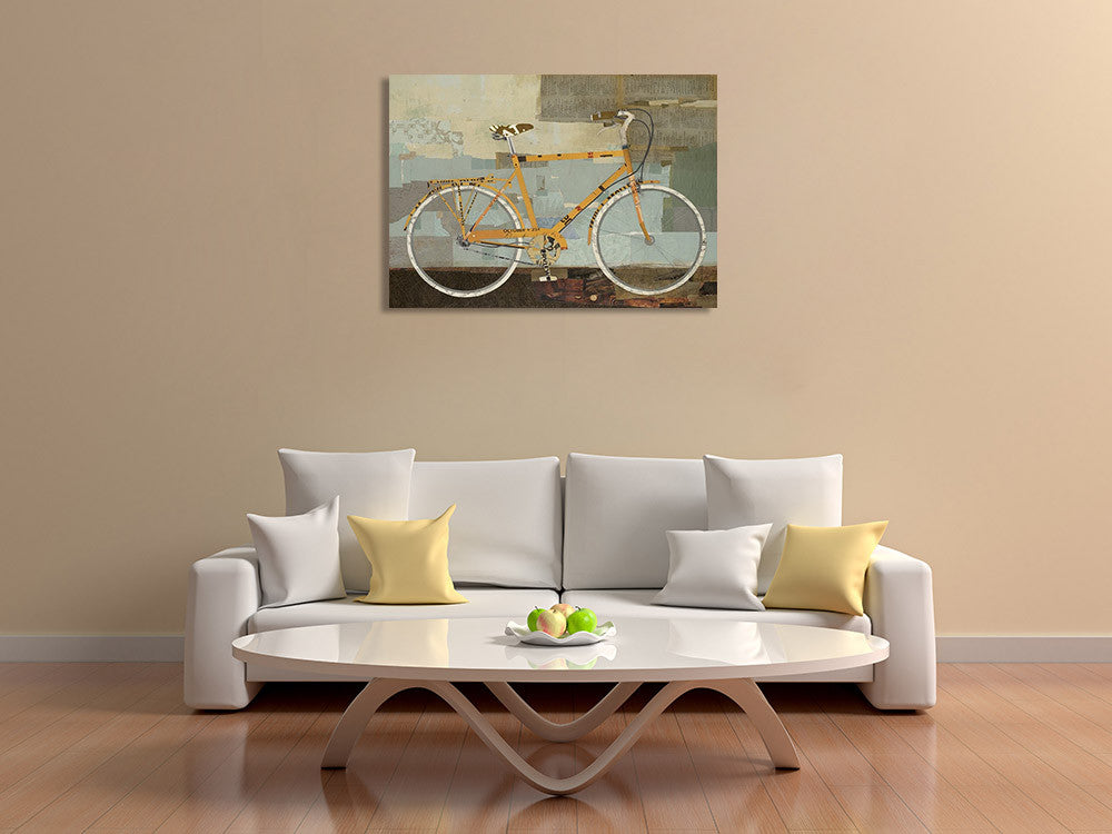 The Musician Wall Art Print on the wall