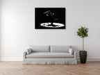 A Musician Wall Art Print  on the wall