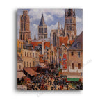 The Old Market and the Rue de l'Epicerie in Rouen