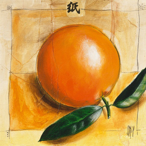 The Orange Fruit Wall Art Print