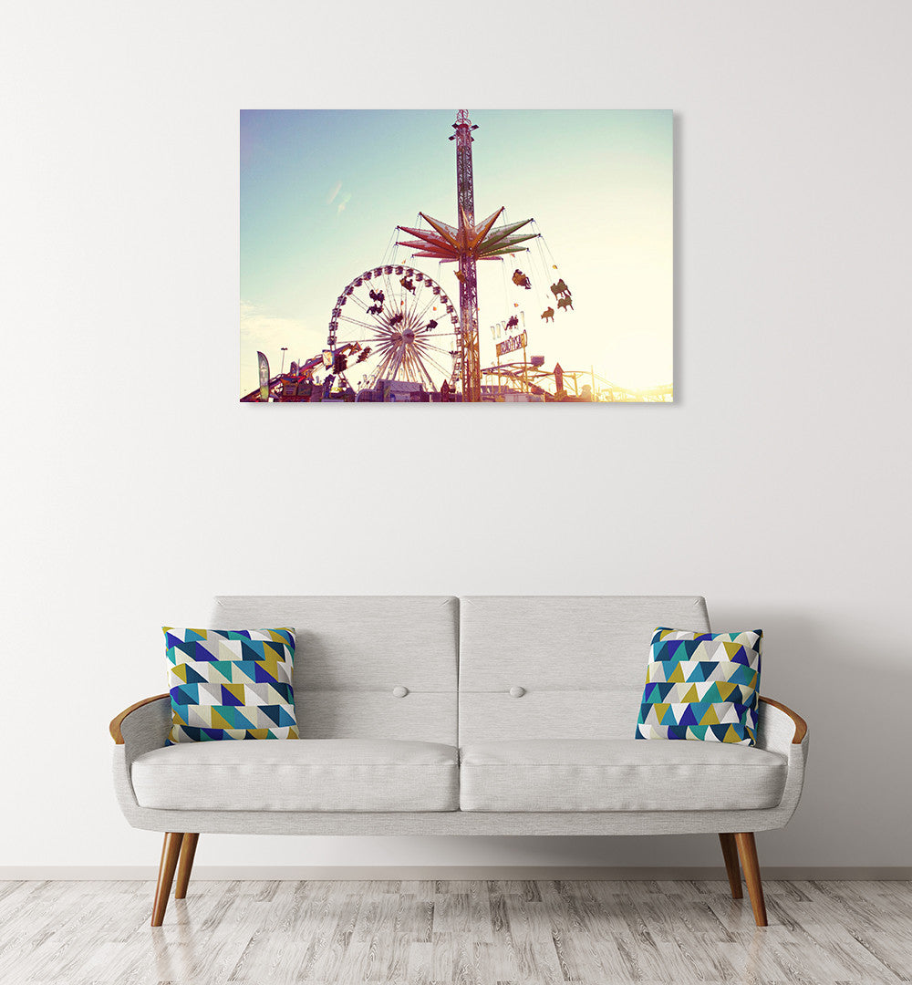 The Pier I Wall Art Print on the wall