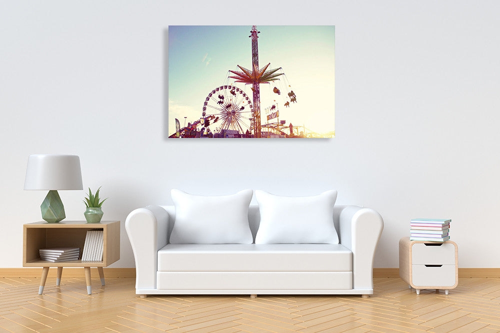 The Pier I Wall Art Print on the wall