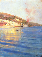Streeton | The Point Wharf Mosman Bay