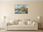 The Port of Seattle Wall Art Print on the wall
