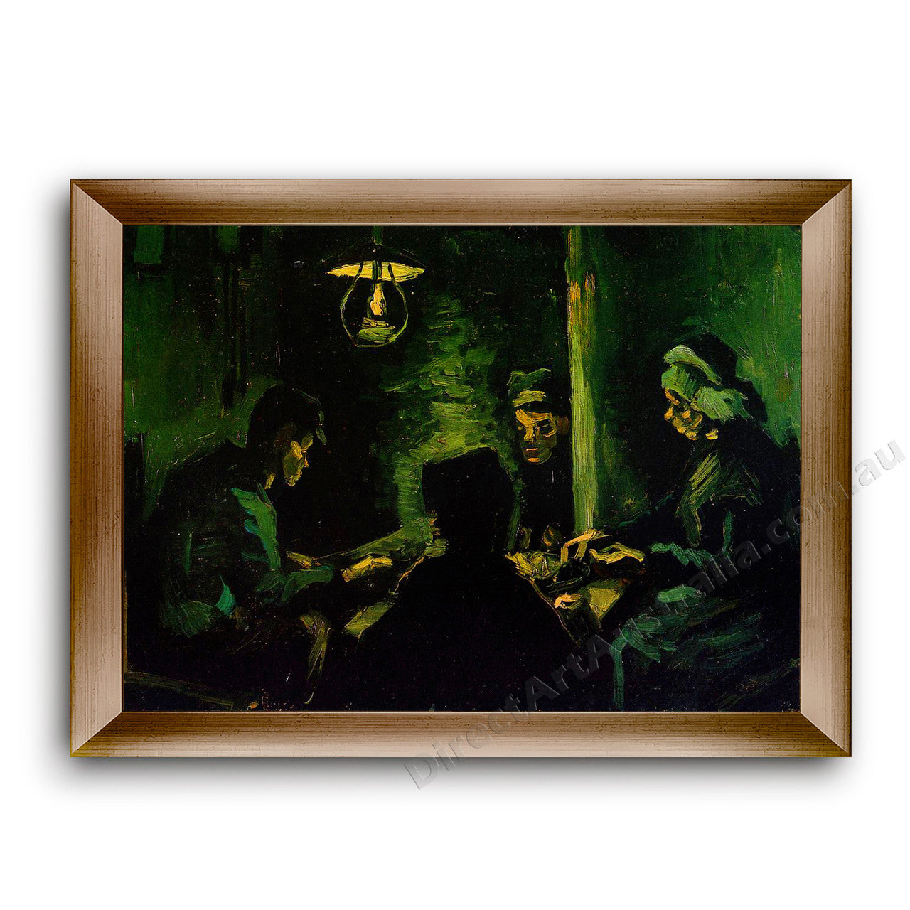 Modern Flat Gold Frame