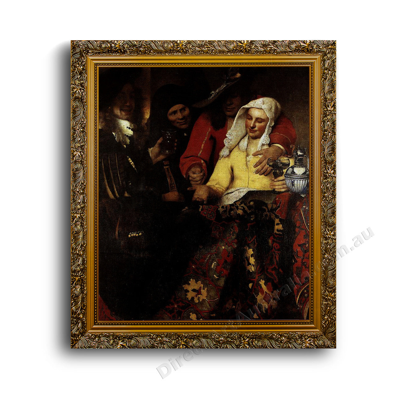 Gold Ornate Outer Frame