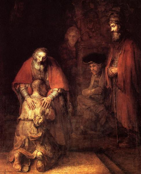 The Return Of The Prodigal Son Rembrandt